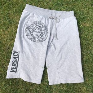 Vintage Versace Medusa Head Sweat Gym Shorts